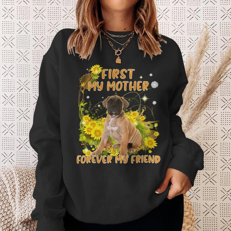 First My Mother Forever My Friend Mothers Day Dog Mom V4 Sweatshirt Gifts for Her