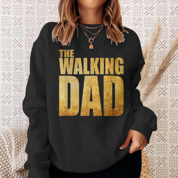 Funny Fathers Day That Says The Walking Dad Sweatshirt Gifts for Her
