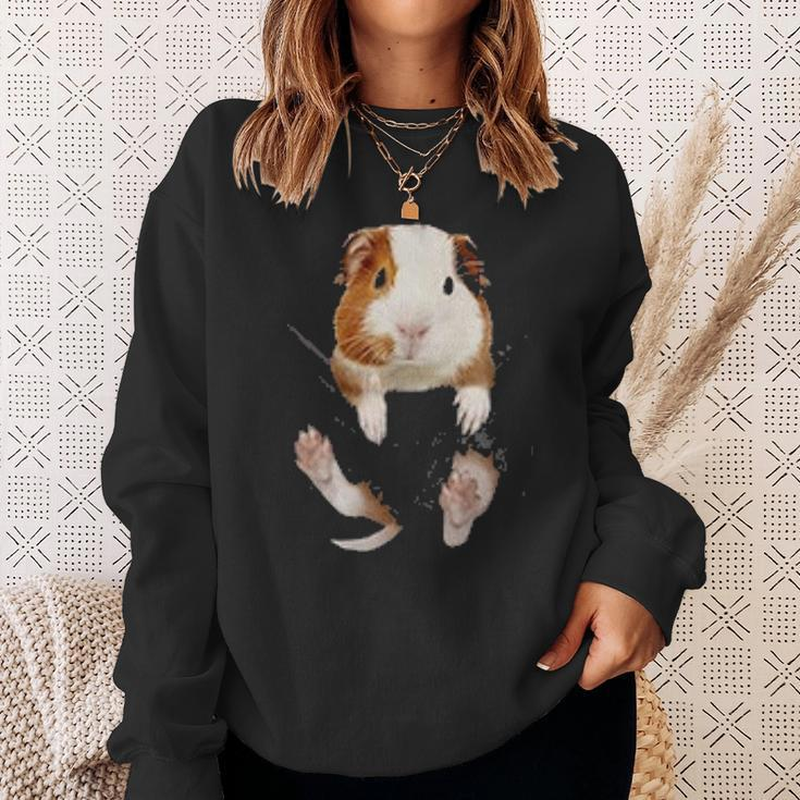 Funny Guinea Pig In Your Pocket Sweatshirt Gifts for Her