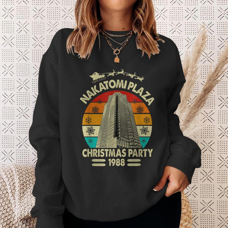 Funny Nakatomi Plaza Christmas Party 1988 Xmas Holiday Sweatshirt Gifts for Her