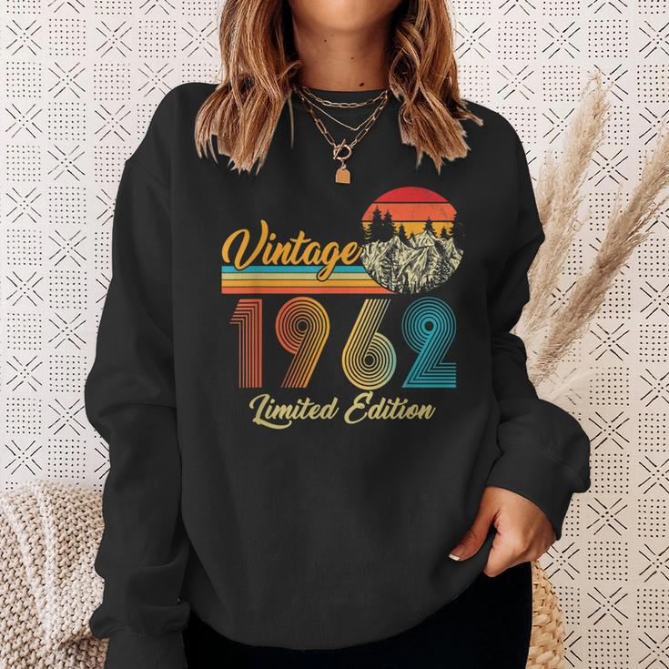 Geschenke Zum 60 Geburtstag Vintage 1962 Limitierte Auflage Sweatshirt Geschenke für Sie