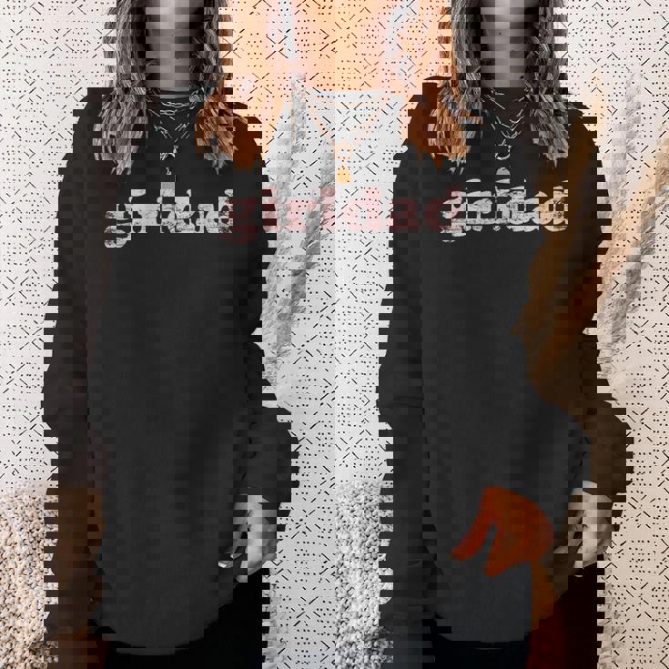 Girldad Girl Dad Vintage Distressed Men Women Sweatshirt Graphic Print Unisex Gifts for Her Girldad Girl Dad Vintage Distressed Men Women Sweatshirt Graphic Print Unisex Gifts for Her