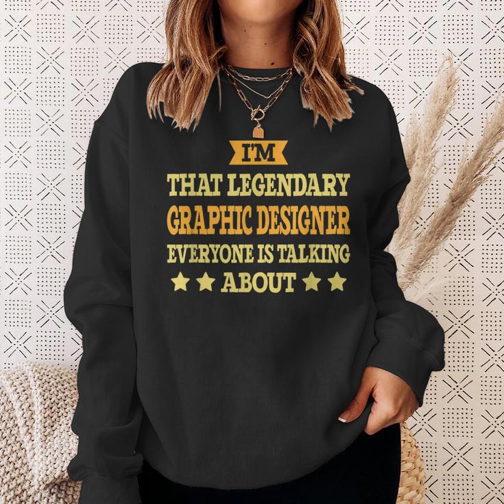 Grafikdesigner Job Titel Mitarbeiter Lustiger Grafikdesigner Sweatshirt Geschenke für Sie