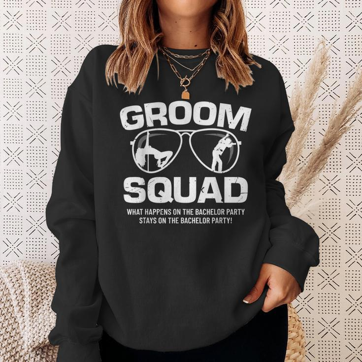 Groom Squad| Bucks Groom Groomsmen | Bachelor Party Sweatshirt Gifts for Her