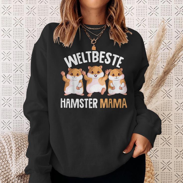 Hamster Mama Goldhamster Damen Mädchen Sweatshirt Geschenke für Sie