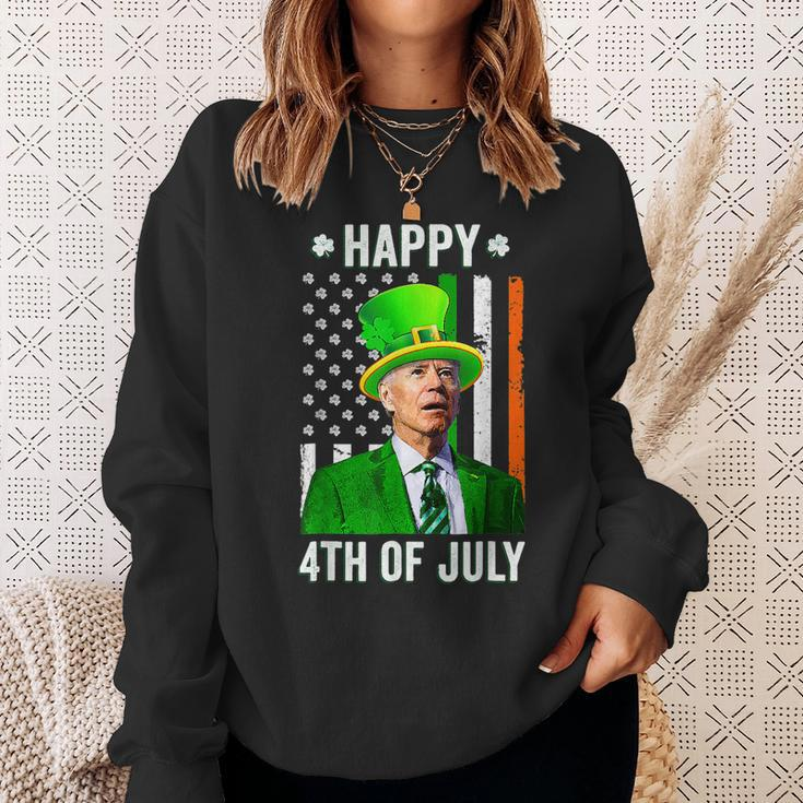 Happy 4Th Of July Joe Biden St Patricks Day Leprechaun Hat V2 Sweatshirt Gifts for Her