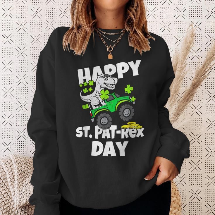 Happy St PatRex Day Cute Dinosaurus St Patricks Day Sweatshirt Gifts for Her