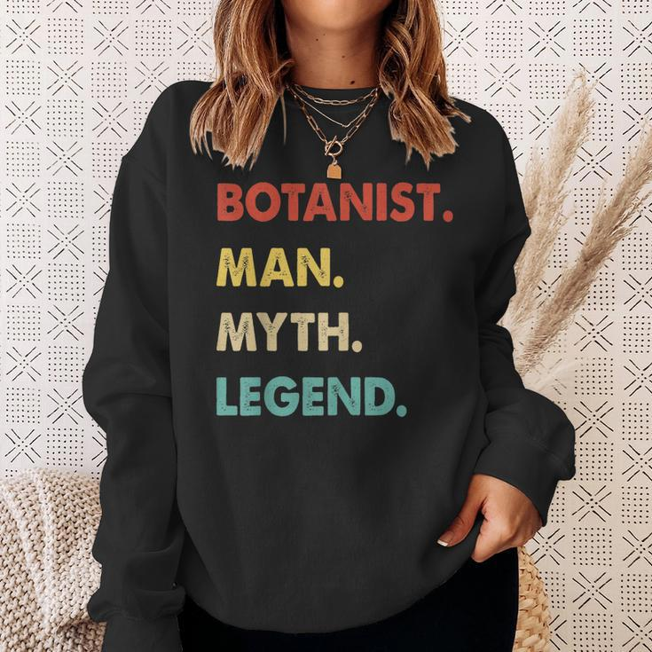 Herren Botaniker Mann Mythos Legende Sweatshirt Geschenke für Sie