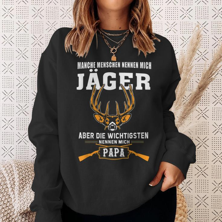 Herren Jäger Vater Jagd I Jagen Hobby Papa Geschenk Sweatshirt Geschenke für Sie