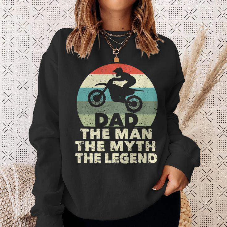 Herren Motocross MX Rider Dad Sweatshirt - Mann, Mythos, Legende Geschenke für Sie