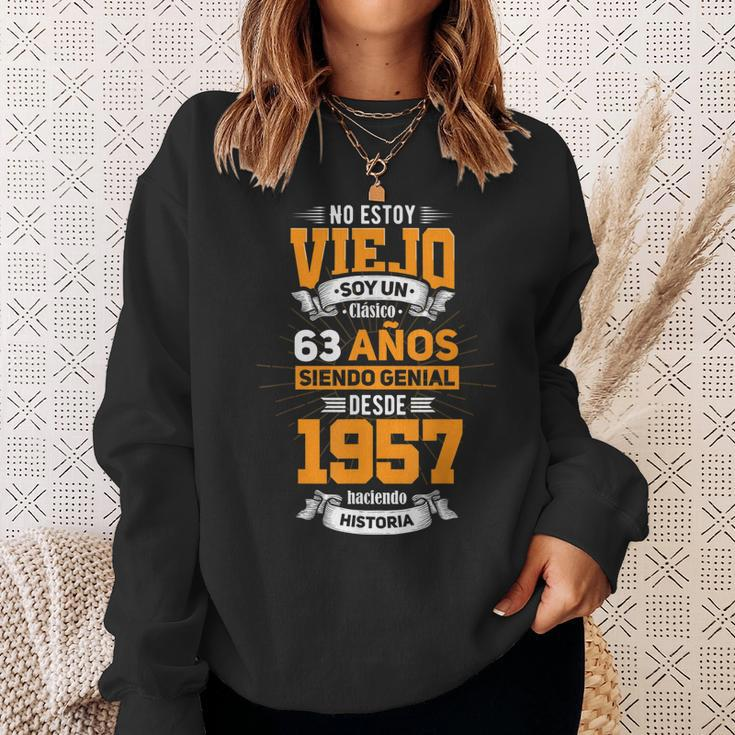 Herren Sweatshirt 63. Geburtstag Spanischer Papa 2020 Edition Geschenke für Sie