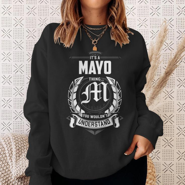 Its A Mayo Thing You Wouldnt Understand Personalized Last Name Gift For Mayo Sweatshirt Gifts for Her