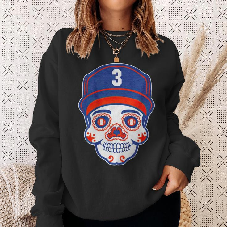 Jeremy Peña Sugar Skull Sweatshirt Gifts for Her