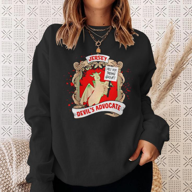 Jersey Devil’S Advocate Sweatshirt Gifts for Her