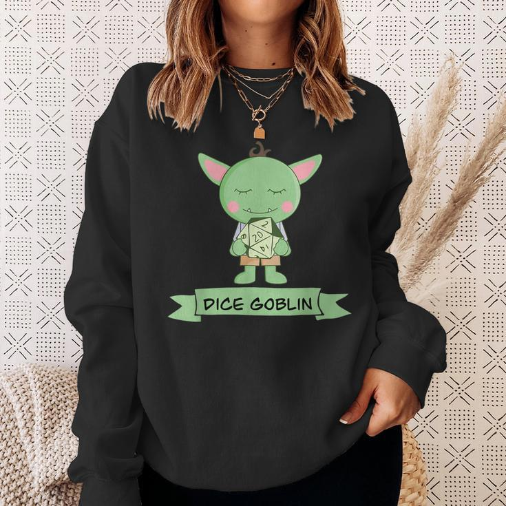 Kawaii Dice Goblin Men Women Sweatshirt Graphic Print Unisex Gifts for Her