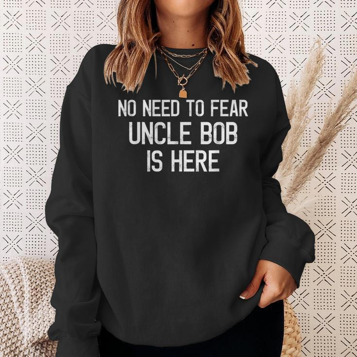Kein Grund zur Sorge, Onkel Bob ist hier - Stolzer Familienname Sweatshirt Geschenke für Sie