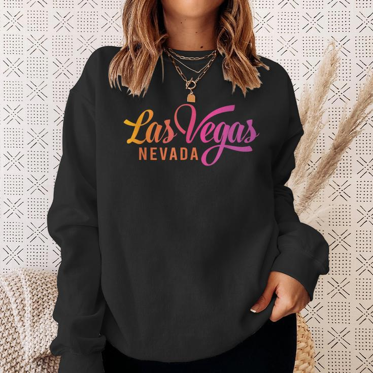 Las Vegas - Nevada - Aesthetic Design - Classic Sweatshirt Gifts for Her
