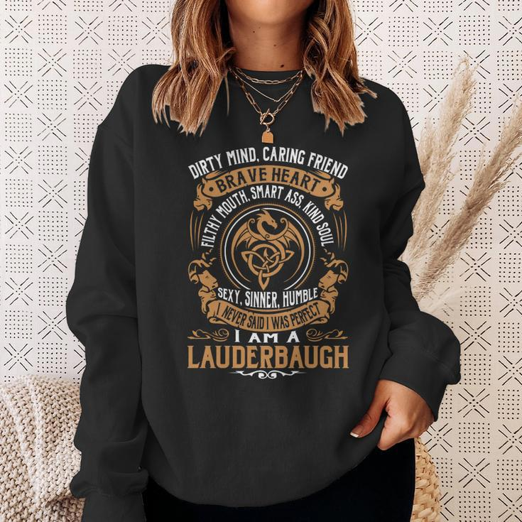 Lauderbaugh Brave Heart Sweatshirt Gifts for Her