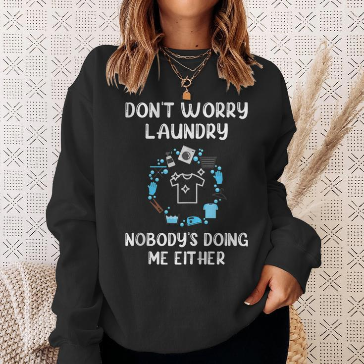 Laundry Room Wash Day Laundry Pile Mom Life Mothers Day Sweatshirt Gifts for Her