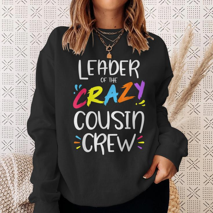 Leader Of The Crazy Cousin Crew Sweatshirt Gifts for Her