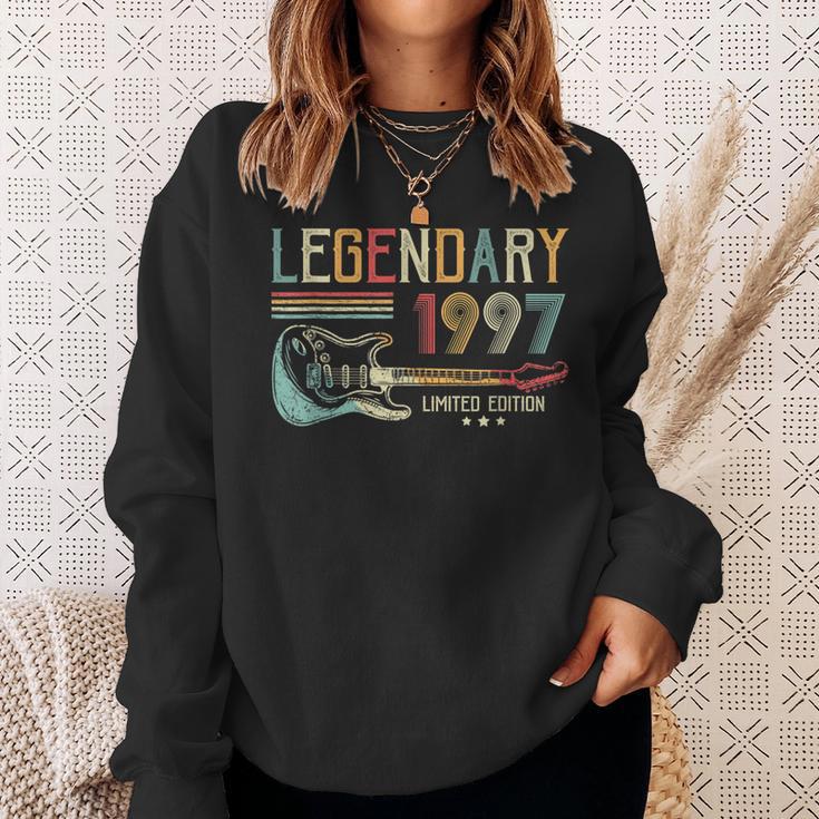 Legendär Seit 1997 Sweatshirt für Gitarrenfans - 26. Geburtstag Geschenke für Sie