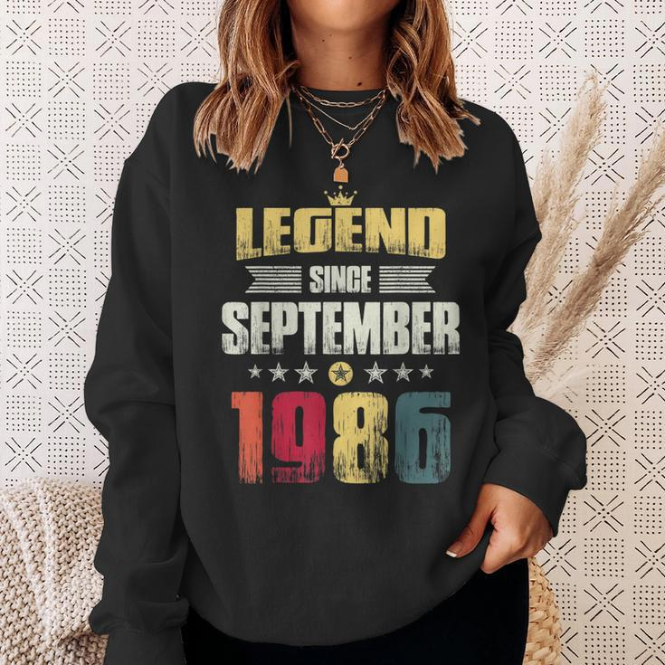Legende Seit 1986 Sweatshirt zum 33. Geburtstag für Männer und Frauen Geschenke für Sie