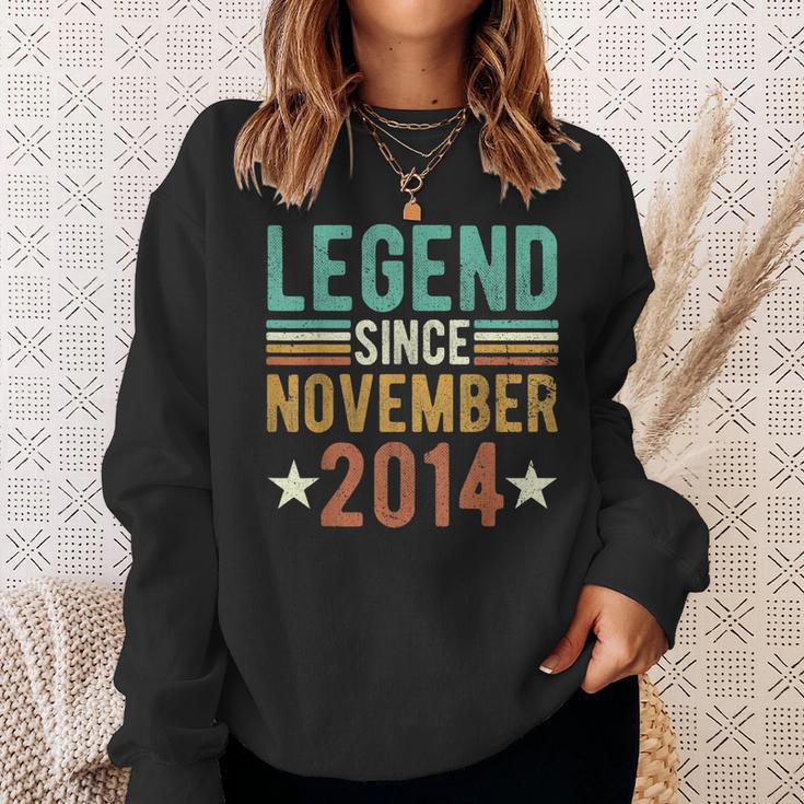 Legende Seit November 2014 Sweatshirt, 8 Jahre Jubiläum Edition Geschenke für Sie