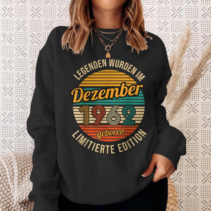 Legenden Sind Im Dezember 1962 Geboren 60Geburtstag Mann Sweatshirt Geschenke für Sie