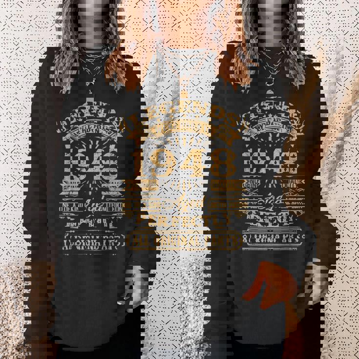Legends Born In 1948 Vintage 75Th Birthday 75 Years Old V2 Sweatshirt Gifts for Her Legends Born In 1948 Vintage 75Th Birthday 75 Years Old V2 Sweatshirt Gifts for Her