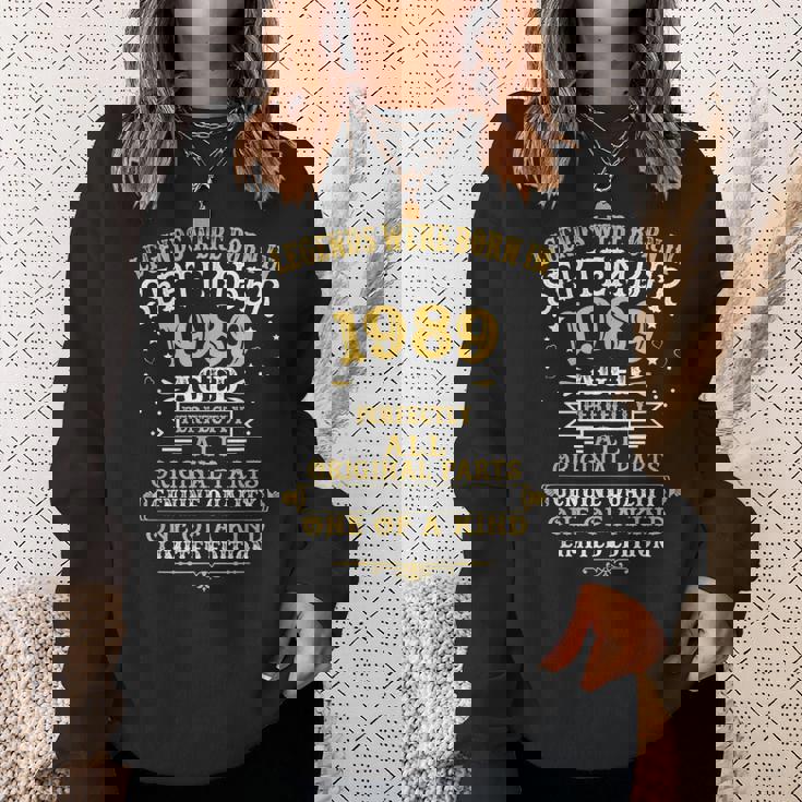 Legends Were Born In September 1989 33 Geburtstag Geschenke Sweatshirt Geschenke für Sie