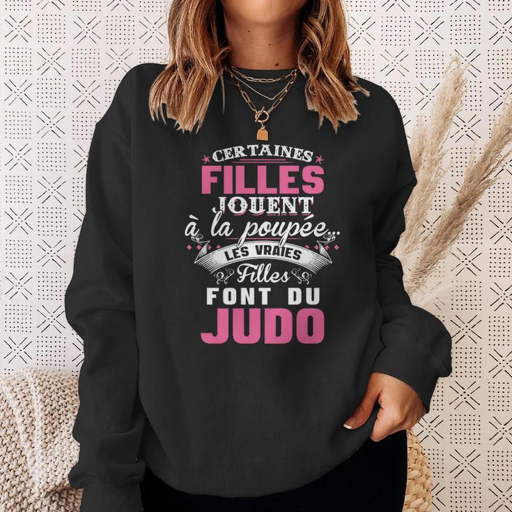Les Vraies Filles Font Du Judo V2 Sweatshirt Geschenke für Sie