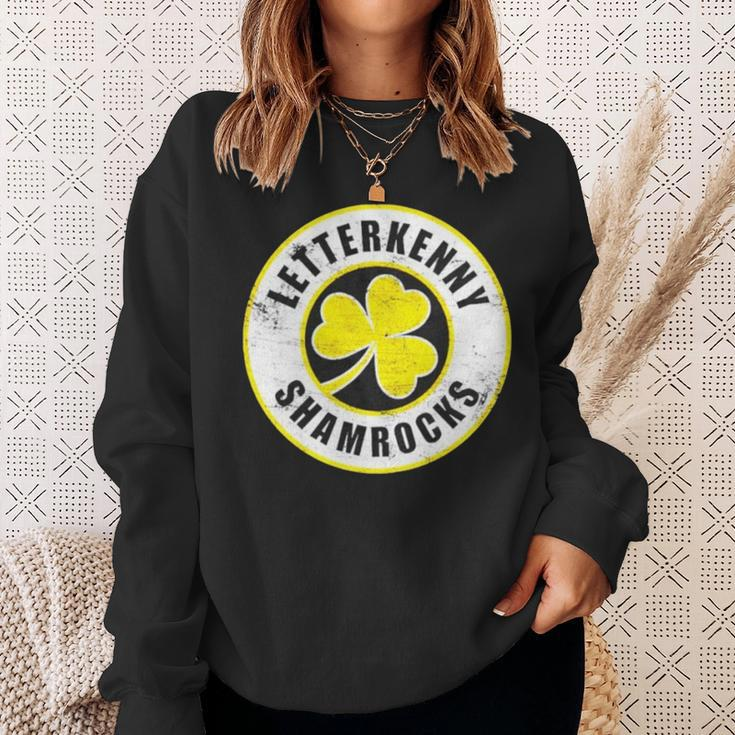Letterkenny Shamrocks St Patrick Day Sweatshirt Gifts for Her