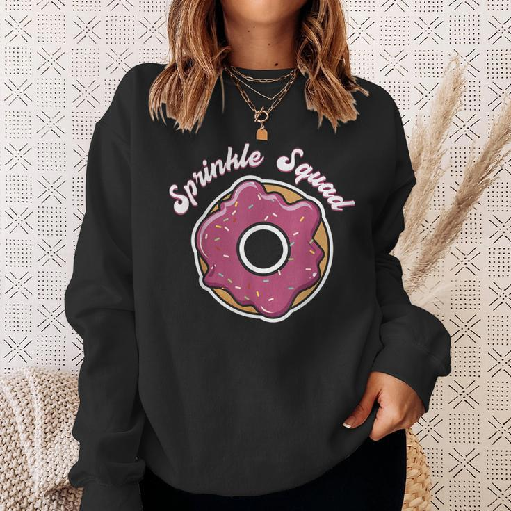 Love Donut Sprinkle Squad Donut Gift Tasty Sweatshirt Gifts for Her