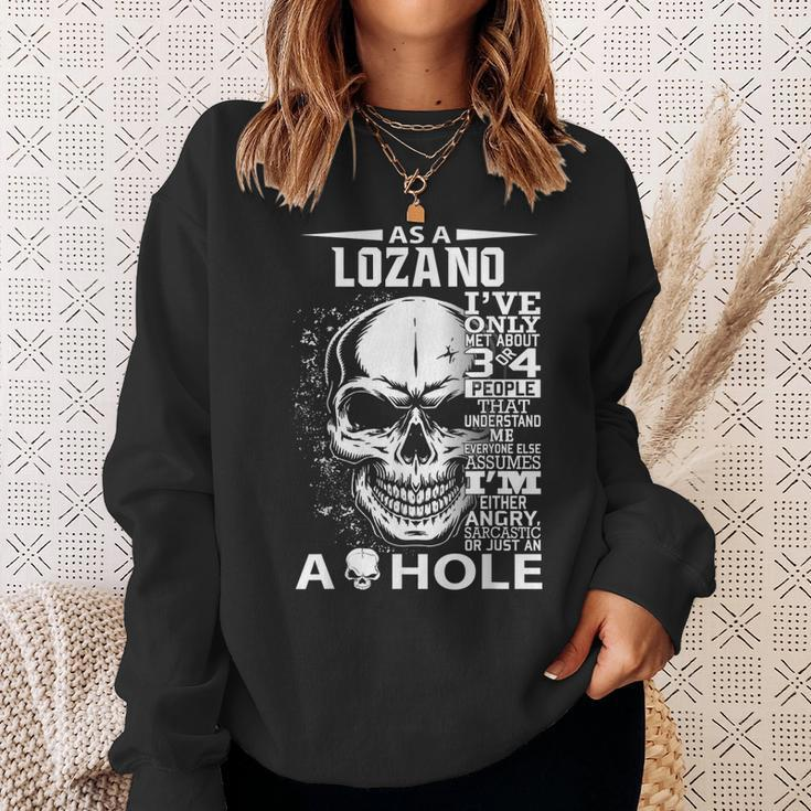Lozano Definition Personalized Custom Name Loving Kind Sweatshirt Gifts for Her