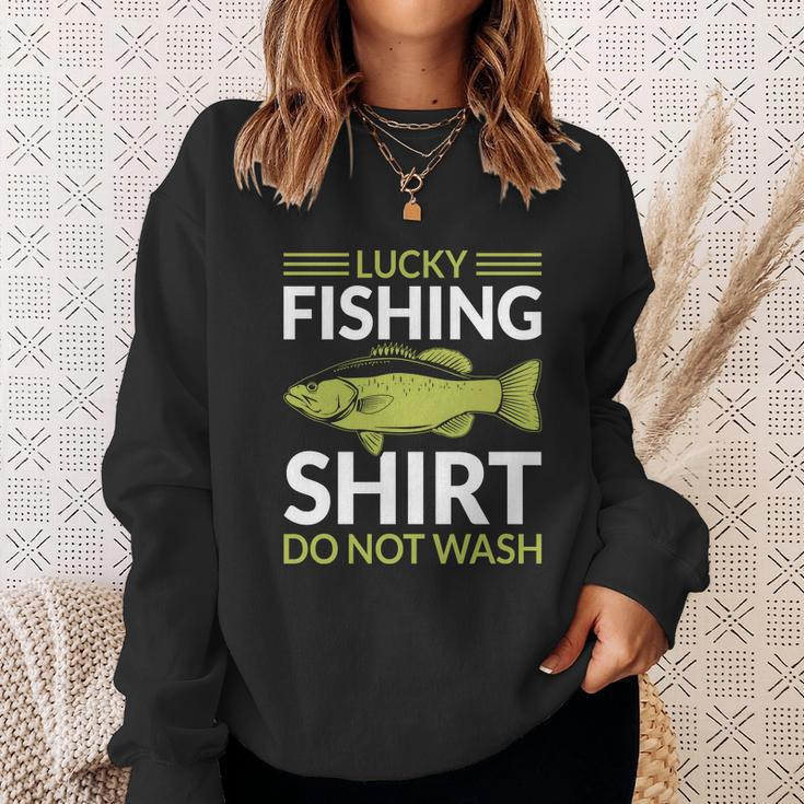 Lucky Fishing Shirt Do Not Wash Funny Angler And Fish Youth Unisex T-shirt