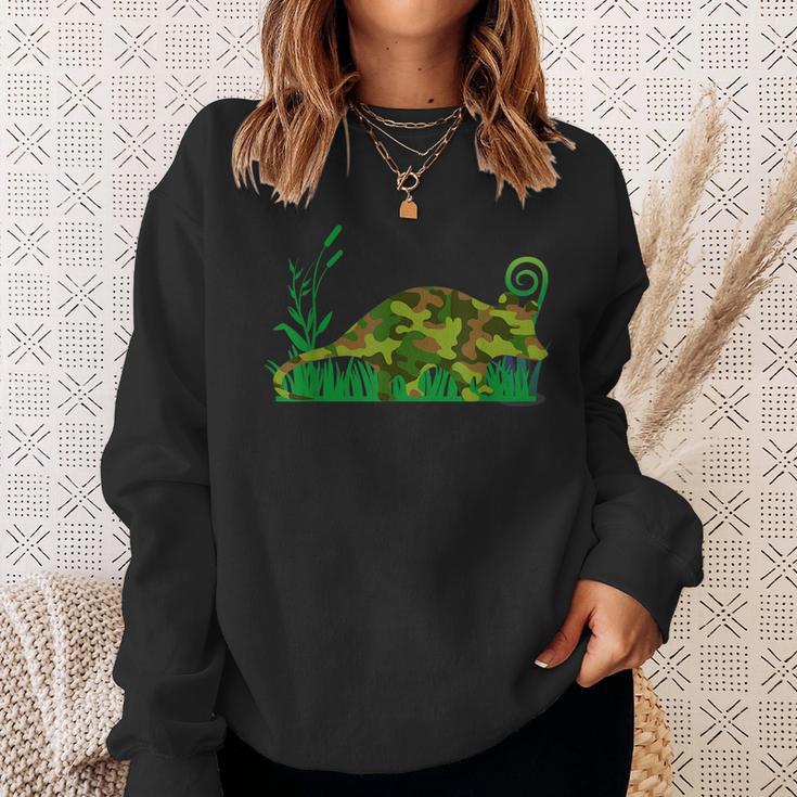 Lustiges Possum Camouflage Opossum Sweatshirt Geschenke für Sie