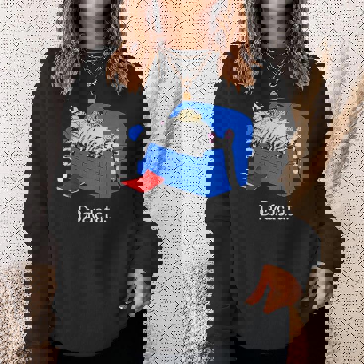 Lzrcat Dadcat Sweatshirt Gifts for Her Lzrcat Dadcat Sweatshirt Gifts for Her