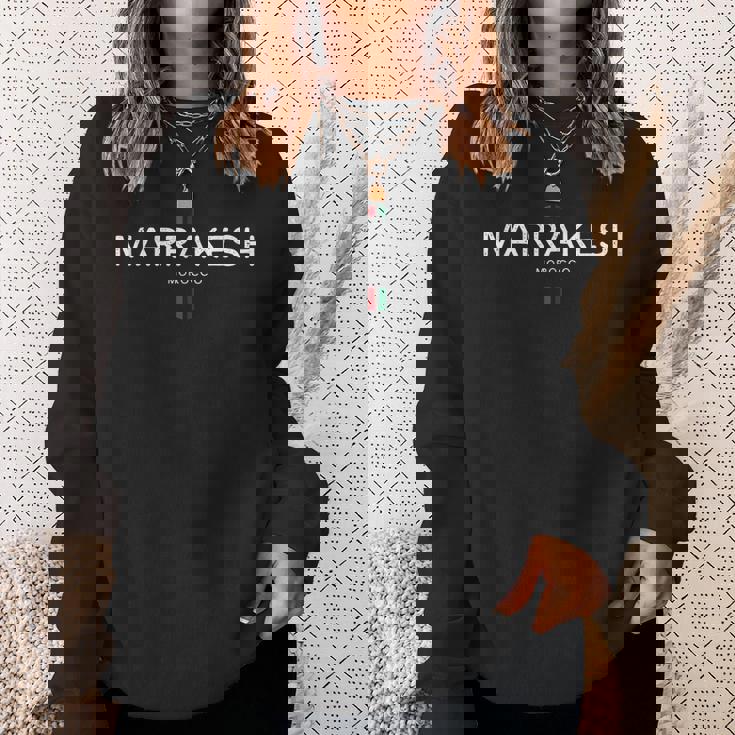 Marrakesh Morocco Retro Vintage Sweatshirt Gifts for Her
