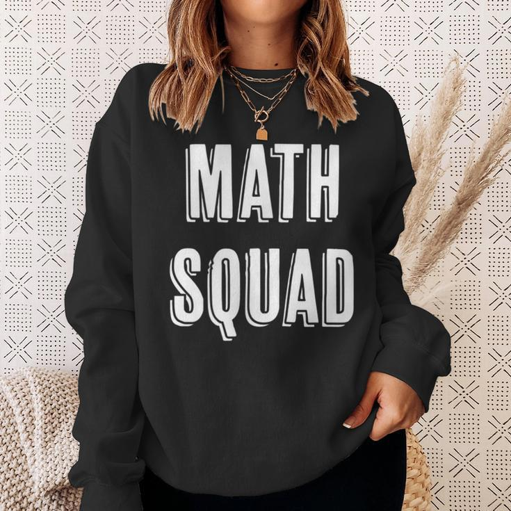 Math Squad Funny Scholastic Gift | Sweatshirt Gifts for Her