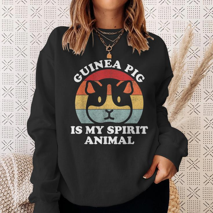 Meerschweinchen Is My Spirit Tierliebhaber Sweatshirt Geschenke für Sie
