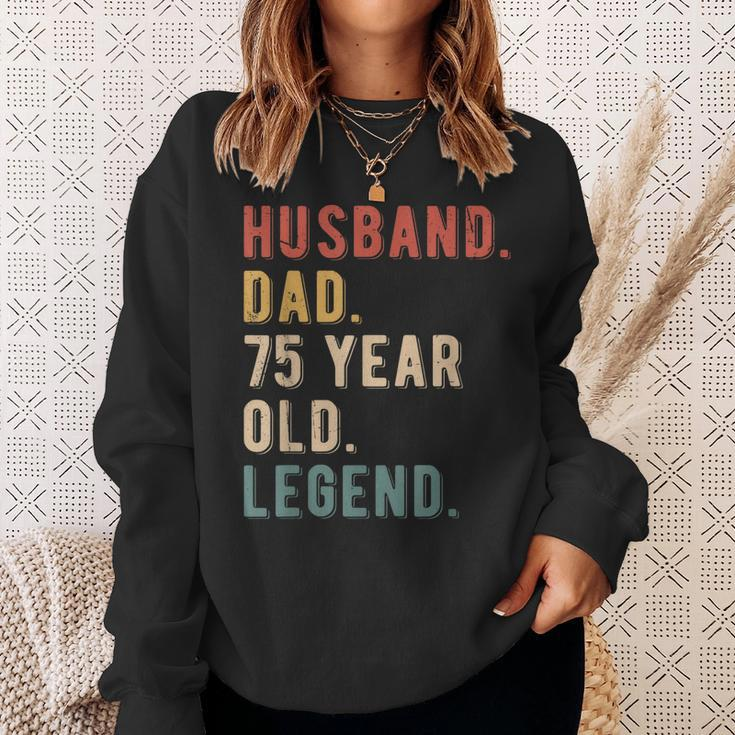 Mens 75Th Birthday Decoration Gift Funny Husband Vintage Dad 1948 Sweatshirt Gifts for Her