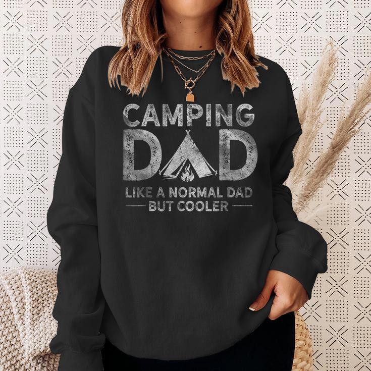 Mens Camping Dad Funny Camper Fathers Day Camping Dad Sweatshirt Gifts for Her
