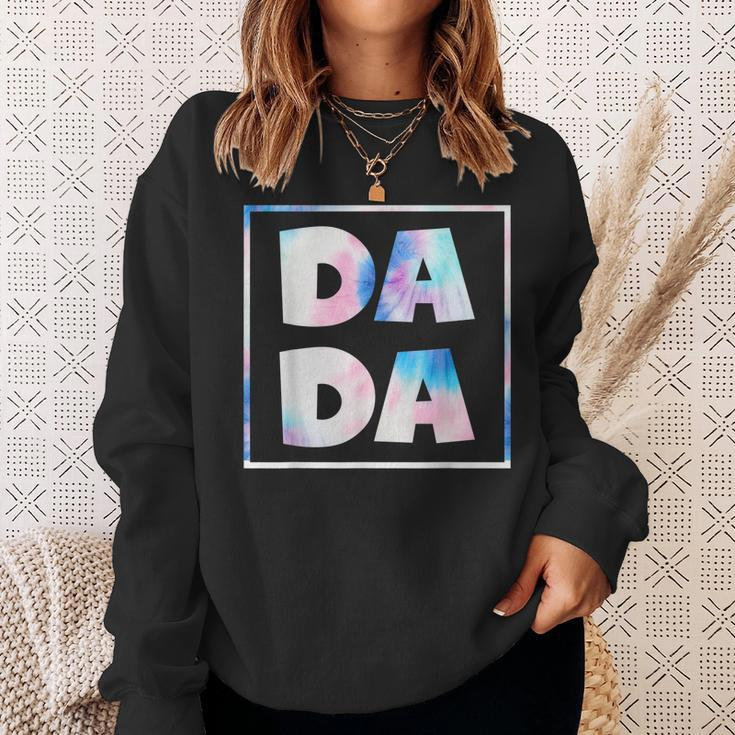 Mens Fathers Day 2022 Dada Daddy Dad Bruh Tie Dye Dad Jokes Mens Sweatshirt Gifts for Her