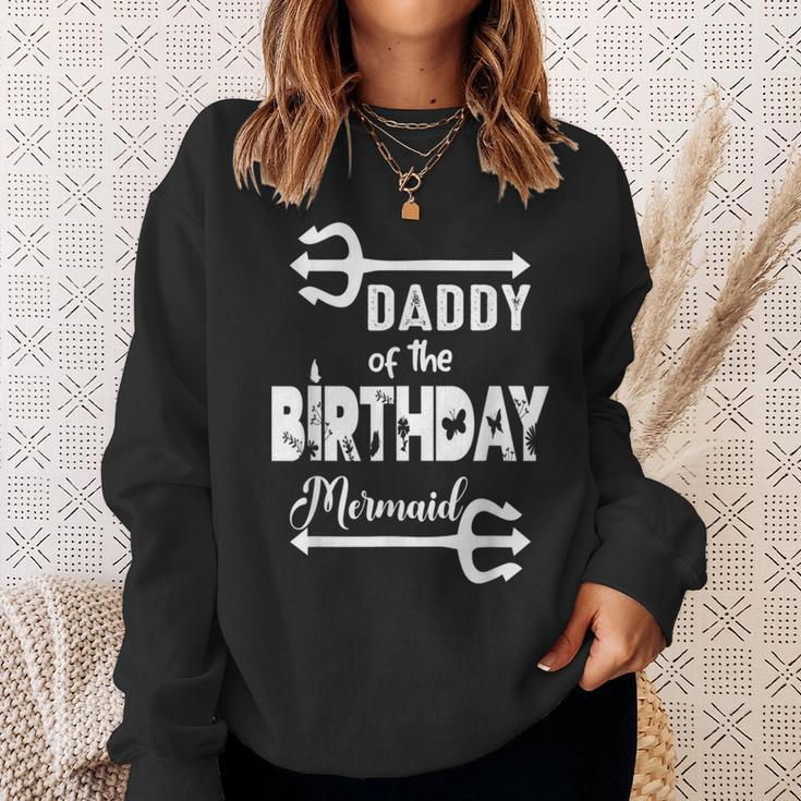 Mens Mermaid Security Merdad Mermen Mermaid Birthday Theme Sweatshirt Gifts for Her