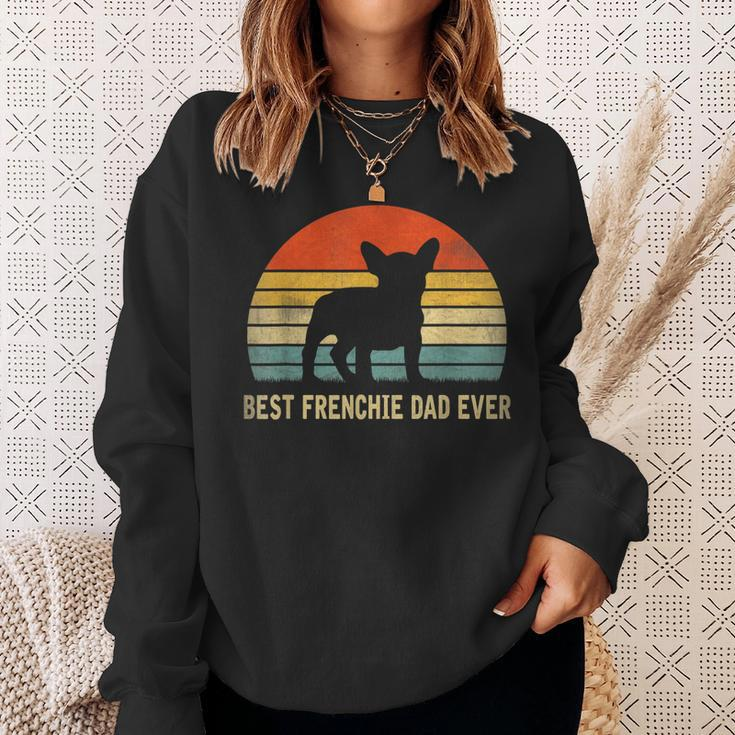 Mens Vintage Best Frenchie Dad Ever Father Day Gifts For Dad Sweatshirt Gifts for Her