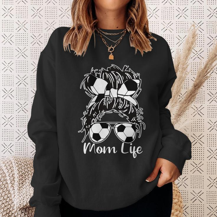 Mom Life Soccer Mom V2 Sweatshirt Gifts for Her