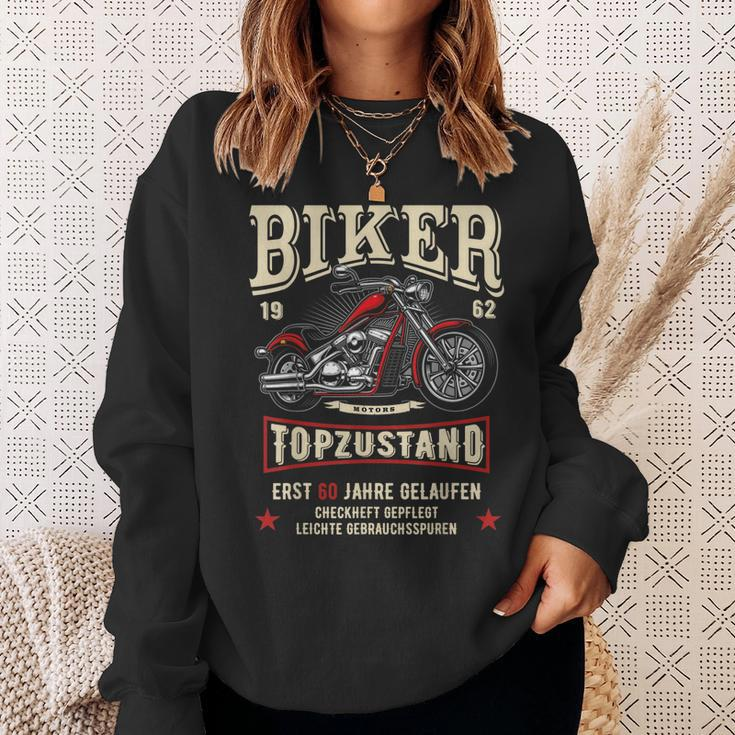 Motorrad Chopper 1962 Sweatshirt für Herren zum 60. Geburtstag, Biker-Stil Geschenke für Sie