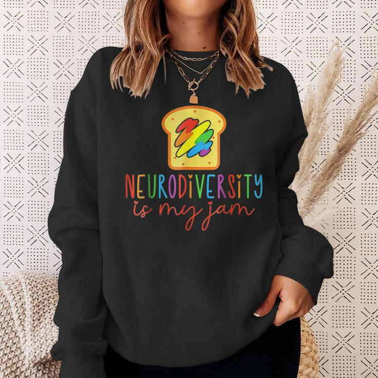 Neurodiversity Is My-Jam Autism Awareness Special Education Sweatshirt Gifts for Her