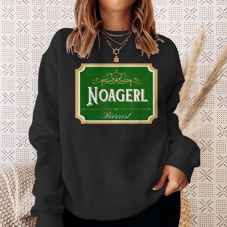 Noagerl Bierrest Noagal Fake Bier Brauerei Dialekt Spruch Sweatshirt Geschenke für Sie