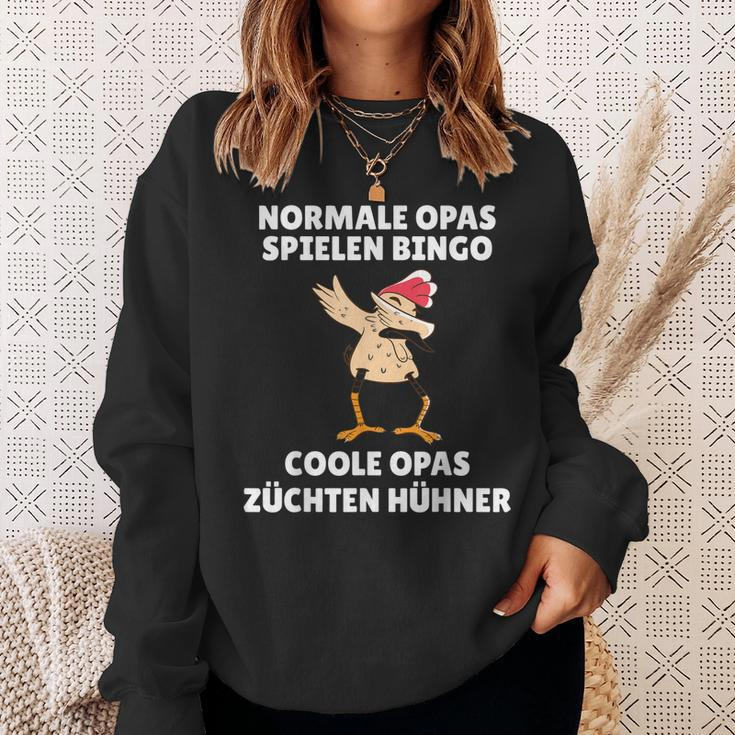 Normale Opas Spielen Bingo Coole Opas Züchten Hühner Sweatshirt Geschenke für Sie